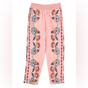 NWT FARM Rio Richillieur Pink Pajama Pants